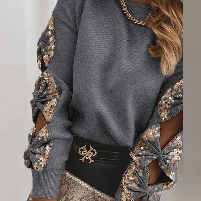 07 Sequins Dark Gray