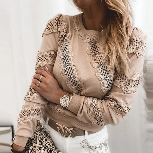 Lace Khaki