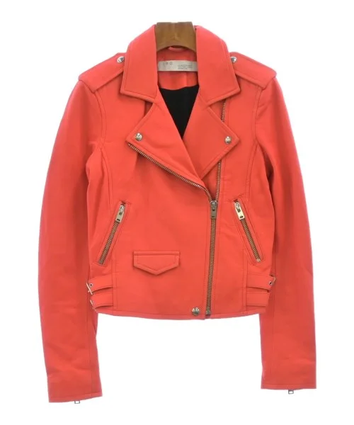 IRO Motercycle Jackets Ribbed Jacket Pleated Jacket Ruffled Jacket