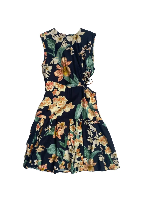 AGUA BENDITA | CUTOUT OTONO MINI DRESS Trendy Camisole Mini Dress