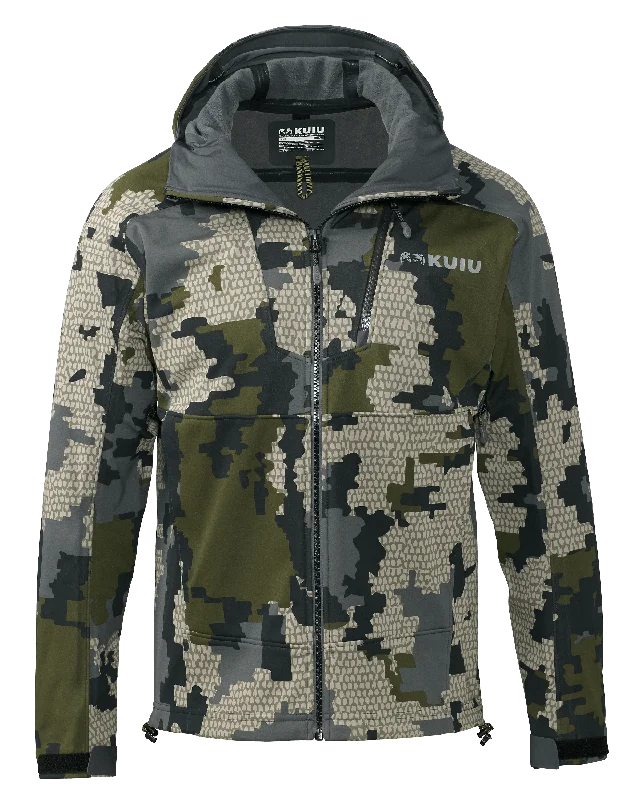 Axis Hybrid Hooded Jacket | Verde Lace Jacket Ribbed Jacket Sequined Jacket