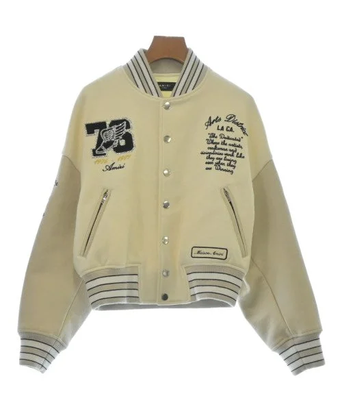 AMIRI Varsity Jackets Rayon Fabric Velvet Fabric Corduroy Fabric