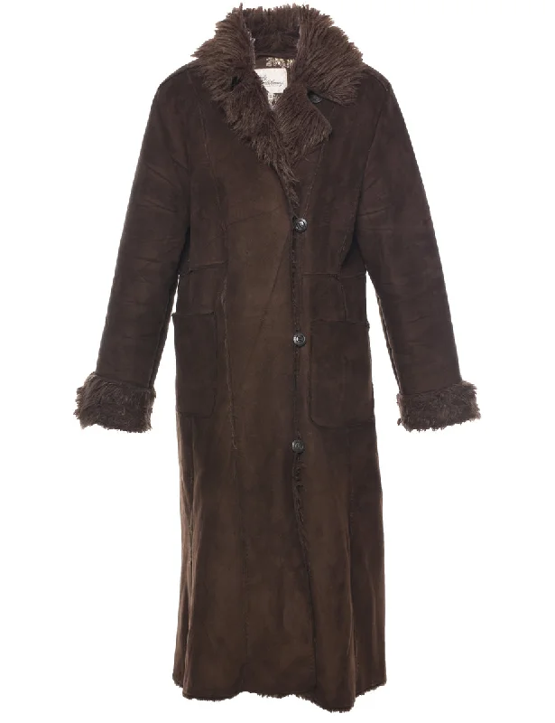Brown Shearling Jacket - L Notch Collar Jacket Peter Pan Collar Jacket Cowl Neck Jacket Brown Shearling Jacket - L Notch Collar Jacket Peter Pan Collar Jacket Cowl Neck Jacket