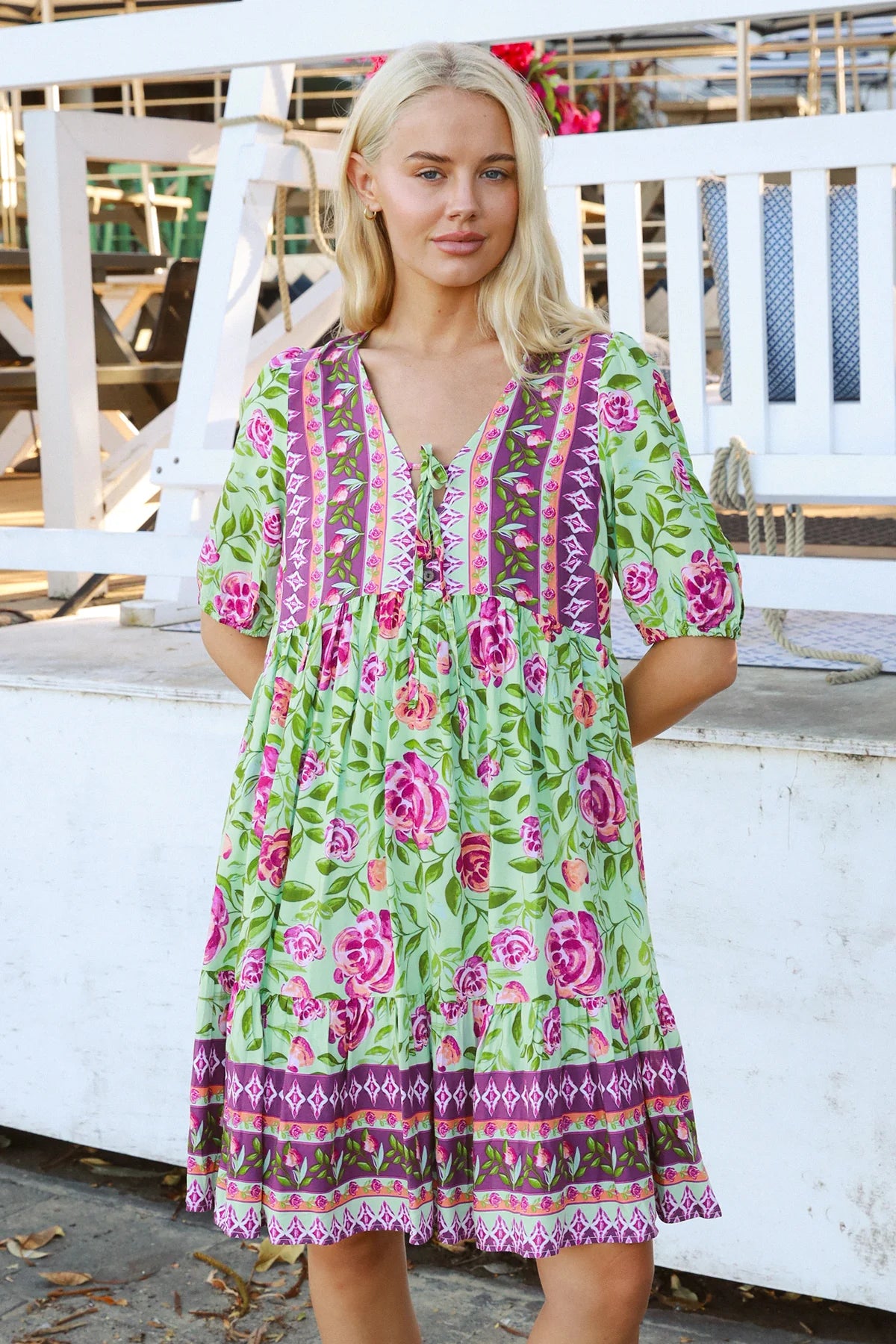 Dreamcatcher Miley Catalina Mini Dress Green Floral 8 Comfortable Off-Shoulder Mini Dress Dreamcatcher Miley Catalina Mini Dress Green Floral 8 Comfortable Off-Shoulder Mini Dress
