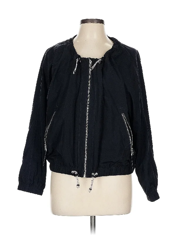 Jacket A-Line Jacket Boat Neck Shawl Collar