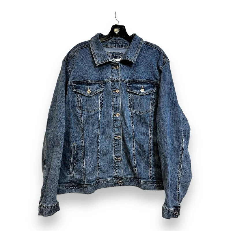 Jacket Denim By Maurices In Blue Denim, Size: 3x Chenille Fabric Brocade Fabric Lace Fabric Jacket Denim By Maurices In Blue Denim, Size: 3x Chenille Fabric Brocade Fabric Lace Fabric