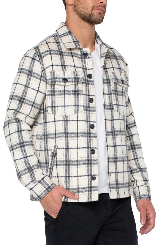 Liverpool Men's Plaid Shirt Jacket Herringbone Jacket Houndstooth Jacket Plaid Jacket Liverpool Men's Plaid Shirt Jacket Herringbone Jacket Houndstooth Jacket Plaid Jacket