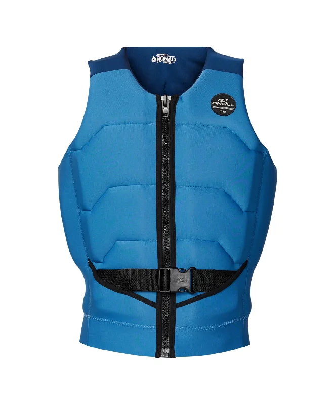 Nomad L50S Life Jacket - Cadet Blue Satin Jacket Silk Jacket Chiffon Jacket