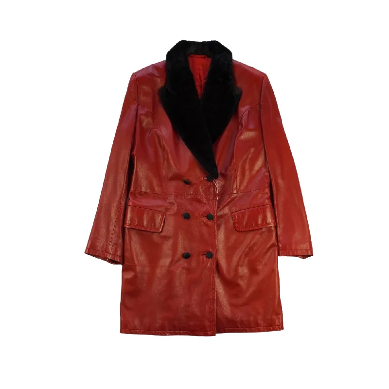 Robrik Leather Jacket - Women's 44 Mesh Jacket Canvas Jacket Denim Jacket