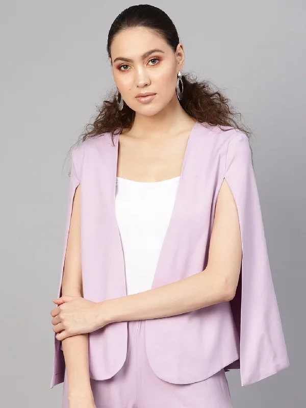 Lavender Cape Jacket Chenille Jacket Brocade Jacket Lace Jacket