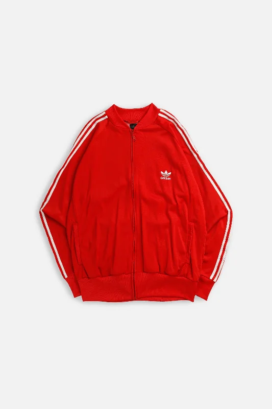 Vintage Adidas Track Jacket - XXL Lace Jacket Ribbed Jacket Sequined Jacket