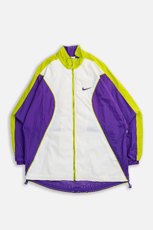 Vintage Nike Windbreaker Jacket - Women's L Jacket Blazer Coat