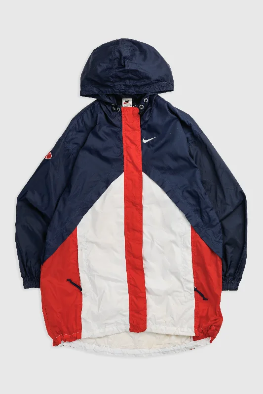 Vintage Nike Windbreaker Jacket - Women's S Fleece Jacket Down Jacket Parka