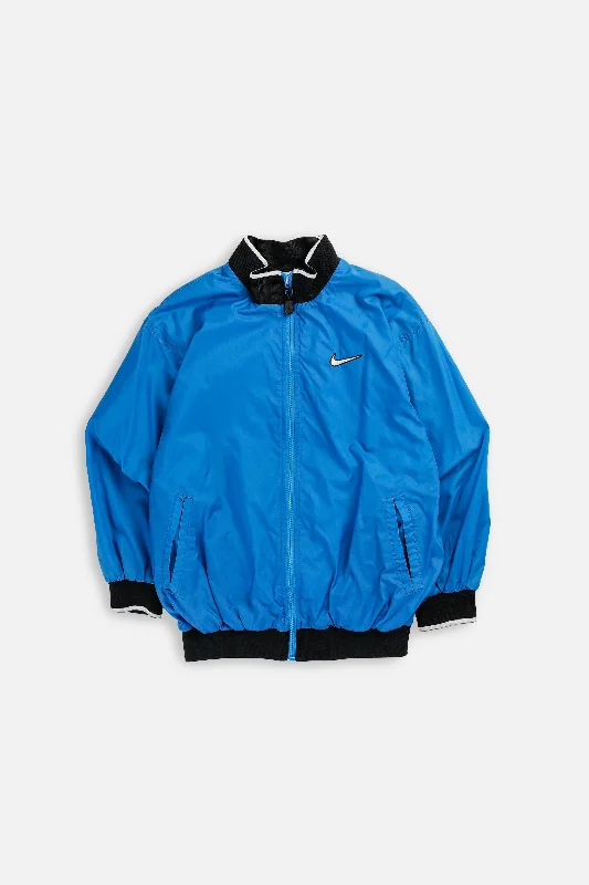 Vintage Nike Windbreaker Jacket - Women's XS Zippered Front Buttoned Front Snap Front Vintage Nike Windbreaker Jacket - Women's XS Zippered Front Buttoned Front Snap Front