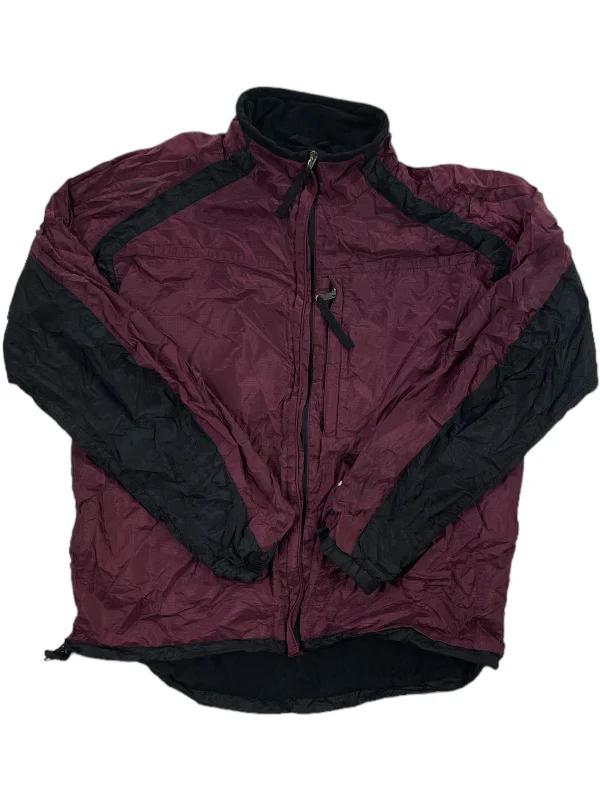 Women's Reflective Windbreaker Jacket Satin Jacket Silk Jacket Chiffon Jacket