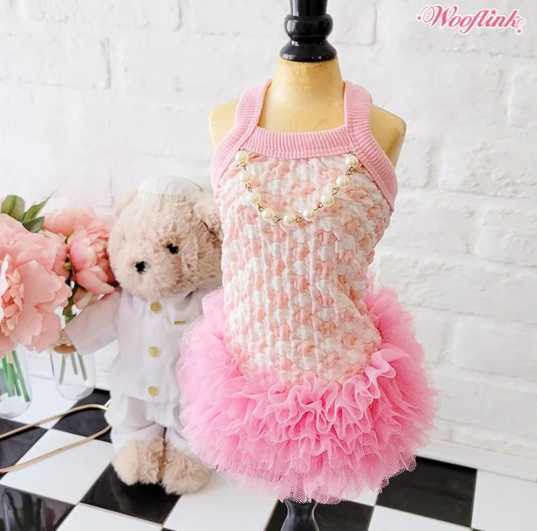 Wooflink Hey Gorgeous Girl Mini Dress - Pink Stylish Ribbed Mini Dress