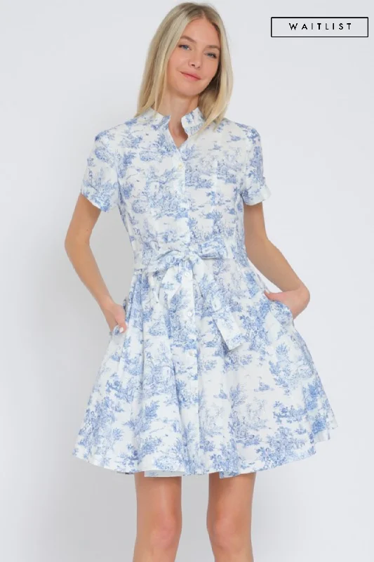 Waitlist 2/20 ♥ Shaina Short Sleeve Abstract Print Button Down Mini Dress Blue Classic Shift Mini Dress Waitlist 2/20 ♥ Shaina Short Sleeve Abstract Print Button Down Mini Dress Blue Classic Shift Mini Dress