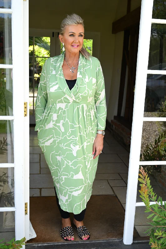 Abstract Design Dress - Fransa
