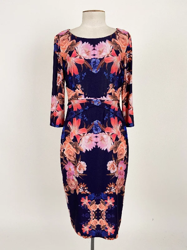 Anthea Crawford | Multicoloured Cocktail Dress | Size 10
