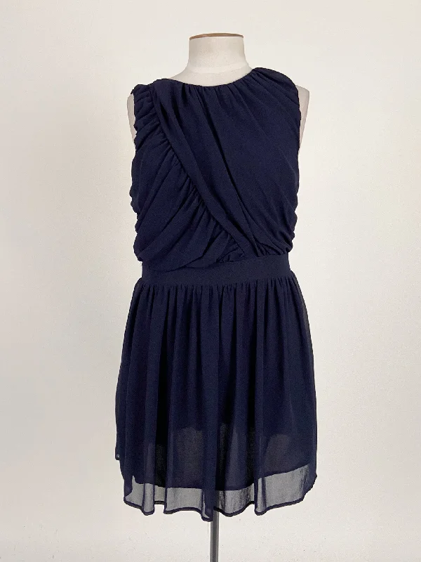Boohoo | Navy Cocktail Dress | Size 14