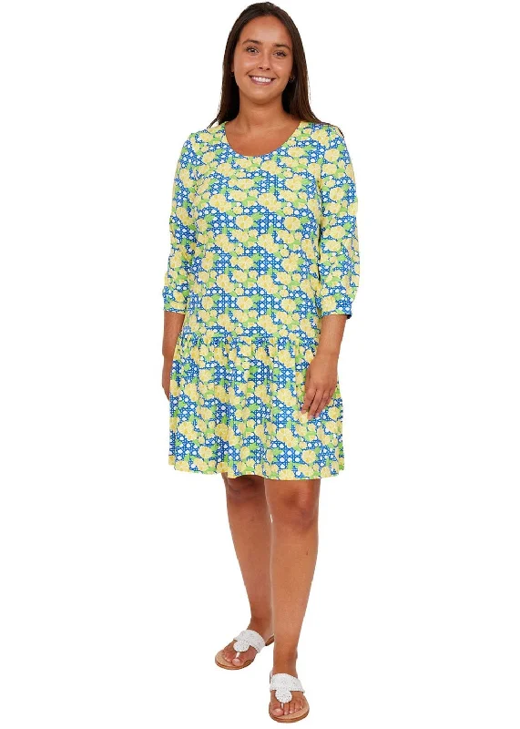 Bridget Dress - Italian Citrus