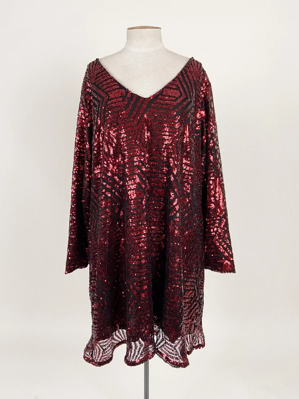 City Chic | Red Cocktail/Formal Dress | Size 24
