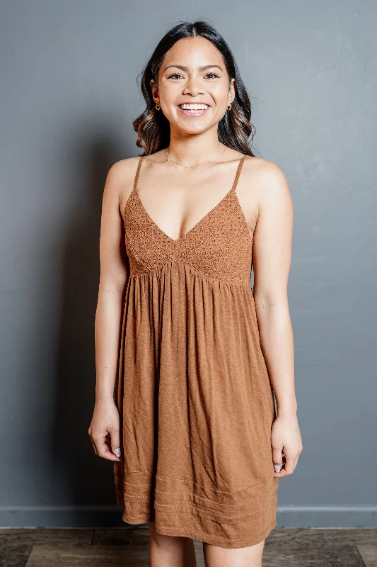 Crochet Schiffley Tiered Dress