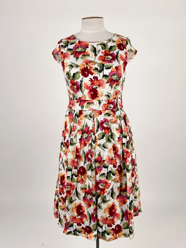 Izabel London | Multicoloured Cocktail Dress | Size 10