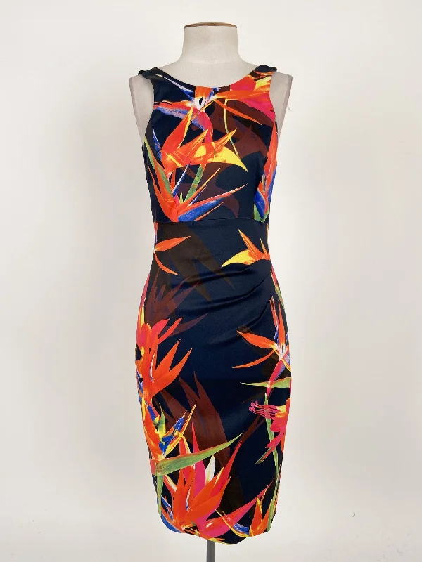 Karen Millen | Multicoloured Cocktail Dress | Size 8