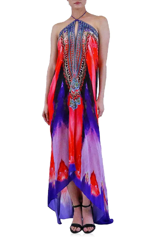 Multi Way Red Summer Dress