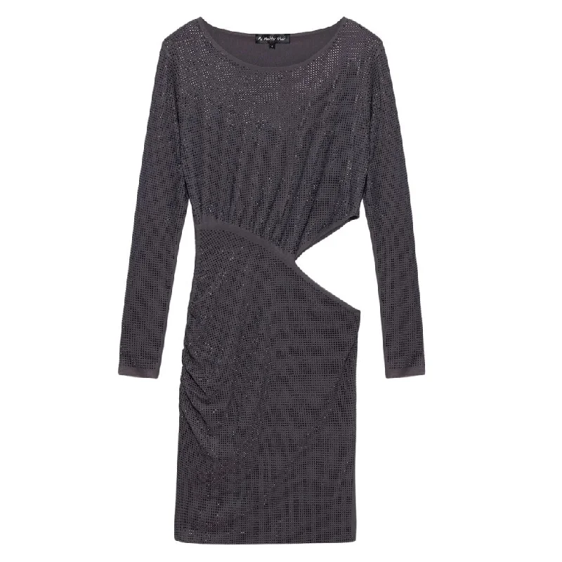 Grey Bedazzled Dress
