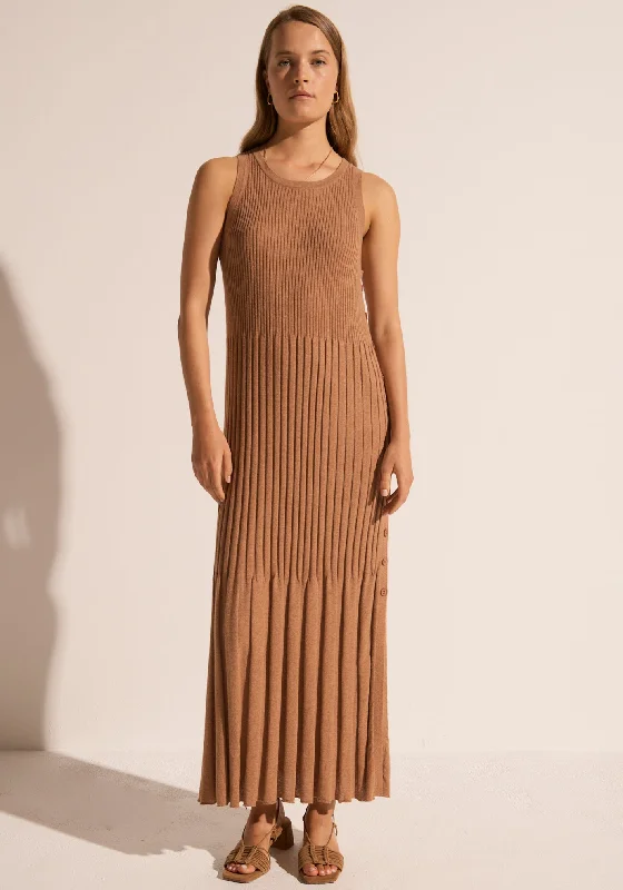 POL MAUI TANK DRESS TOFFEE