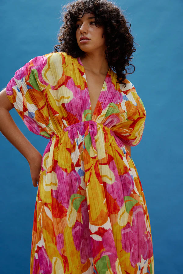 KINNEY MOANA DRESS CAPRI ABSTRACT