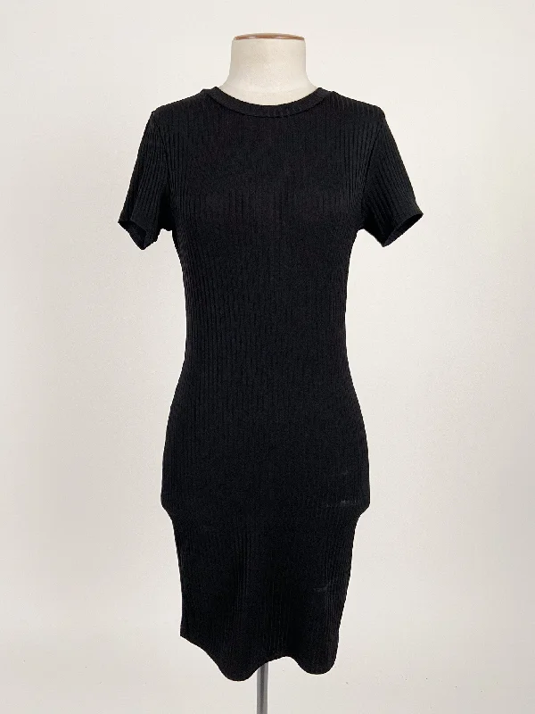 Topshop | Black Casual/Cocktail Dress | Size 8