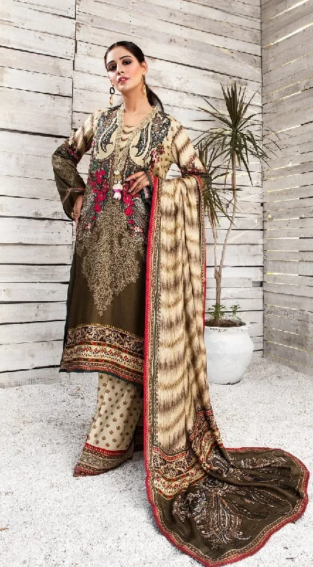 Winter Ready to Wear 3 Pcs Embroidered Dress of Anaya by Kiran Chaudhry 01