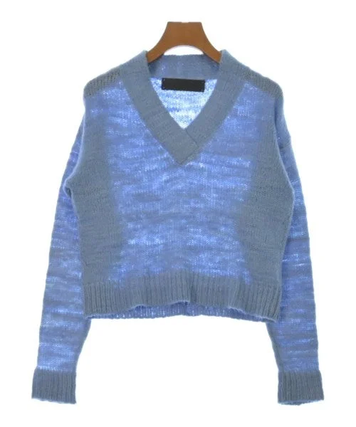 The Elder Statesman Sweaters Mesh Fabric Canvas Fabric Denim Fabric