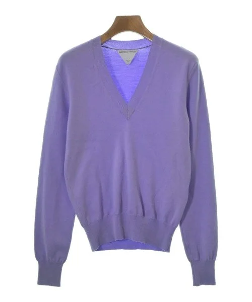 BOTTEGA VENETA Sweaters Mesh Blend Leather Blend Suede Blend