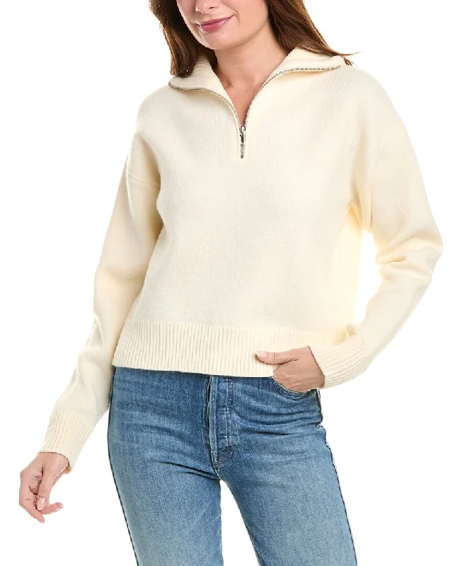Aiden Zip-Up Sweater Stretchy Elastic Breathable