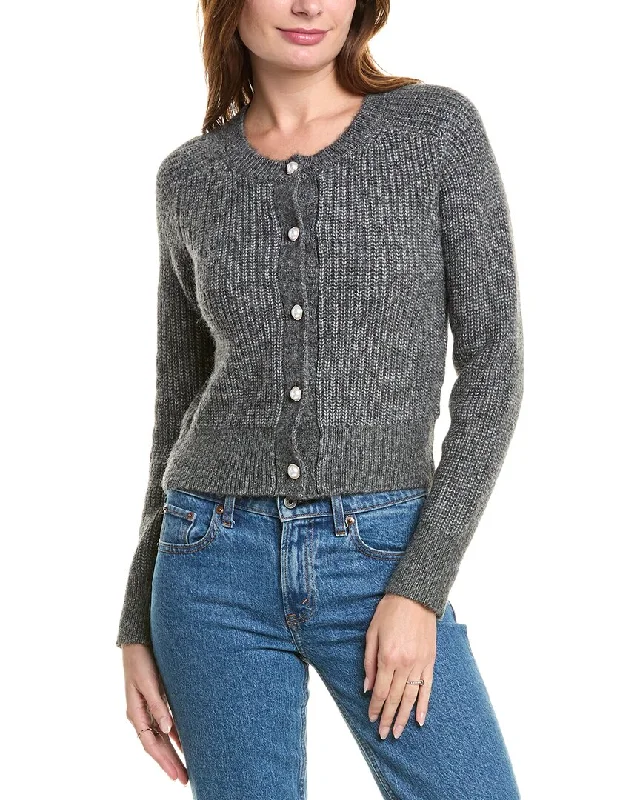 CELESTINE SEI Sweater Open Front Closed Front Wrap Front