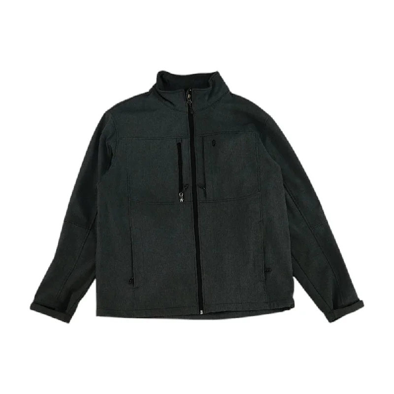 Charcoal Solid Lightweight Jacket Faux Fur Jacket Real Fur Jacket Shearling Jacket