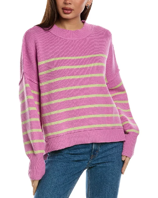 FATE Dropped-Shoulder Sweater Elegant Classic Vintage