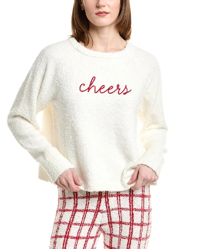 Honeydew Intimates Snow Angel Sweater Front Pockets Side Pockets Patch Pockets