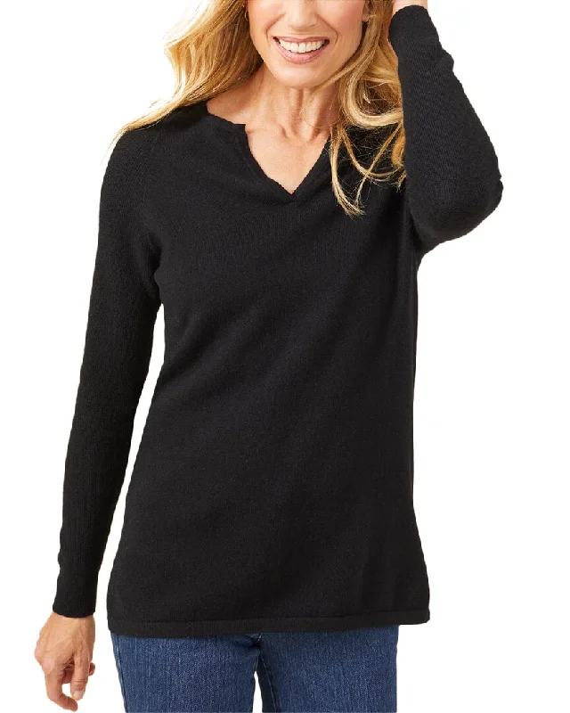 J.McLaughlin Lochlann Cashmere Sweater Machine Wash Dry Clean Hand Wash