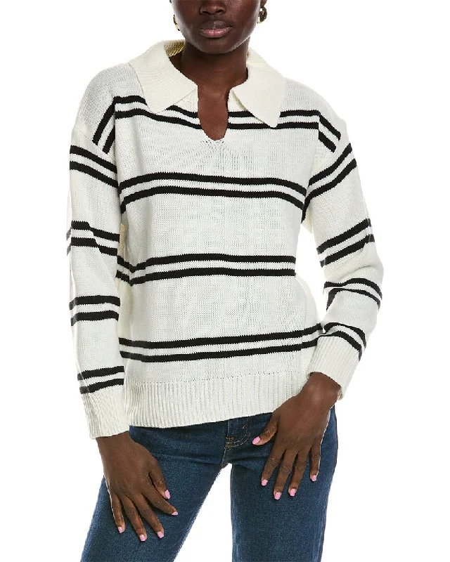 Lyra & Co V-Neck Sweater Sweater Knitwear Pullover