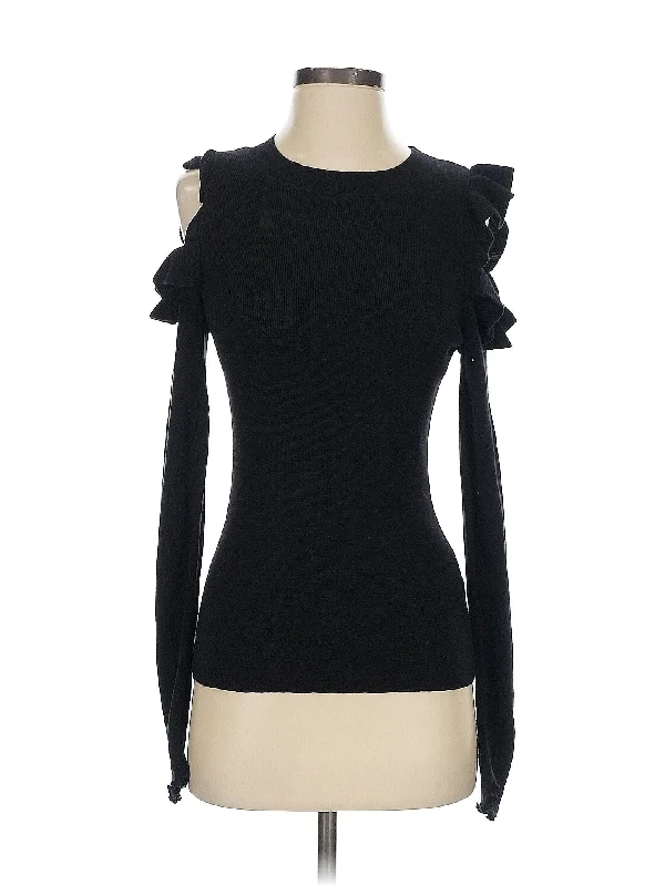 Pullover Sweater Transparent Opaque Sheer