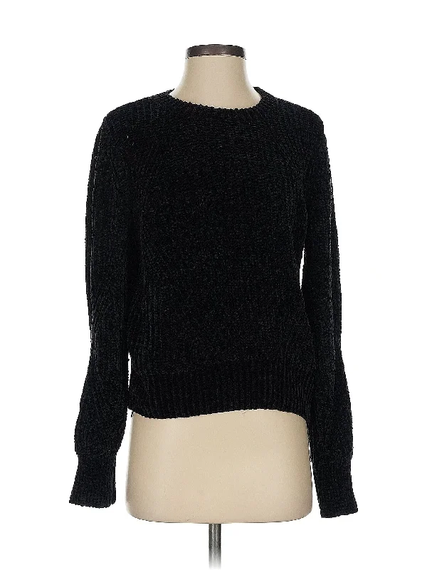 Pullover Sweater Beaded Sweater Sequined Faux Fur