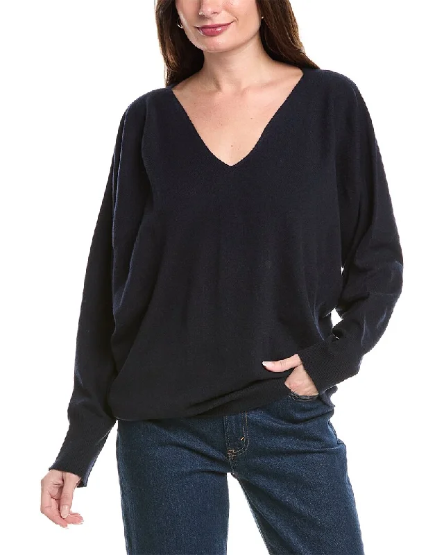 Theory Cashmere Sweater Sequined Glittery Shiny