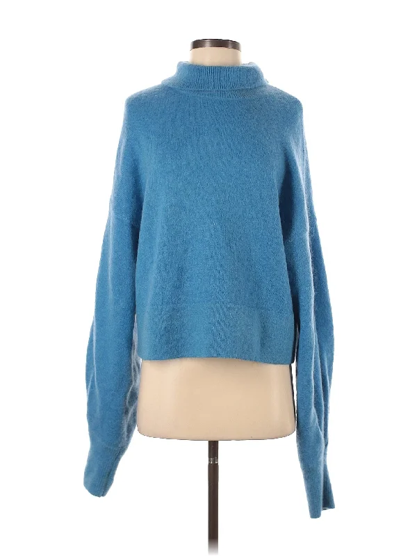 Turtleneck Sweater Wool Fabric Cashmere Fabric Tweed Fabric