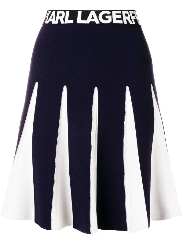 contrasting stitching skirt slim fit skirt