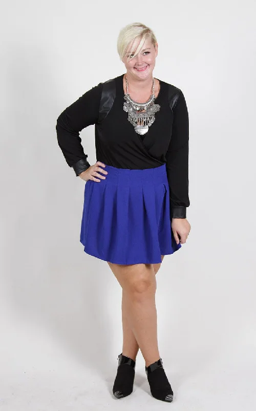 Ameowz Fall Mini Skirt chiffon skirt floaty